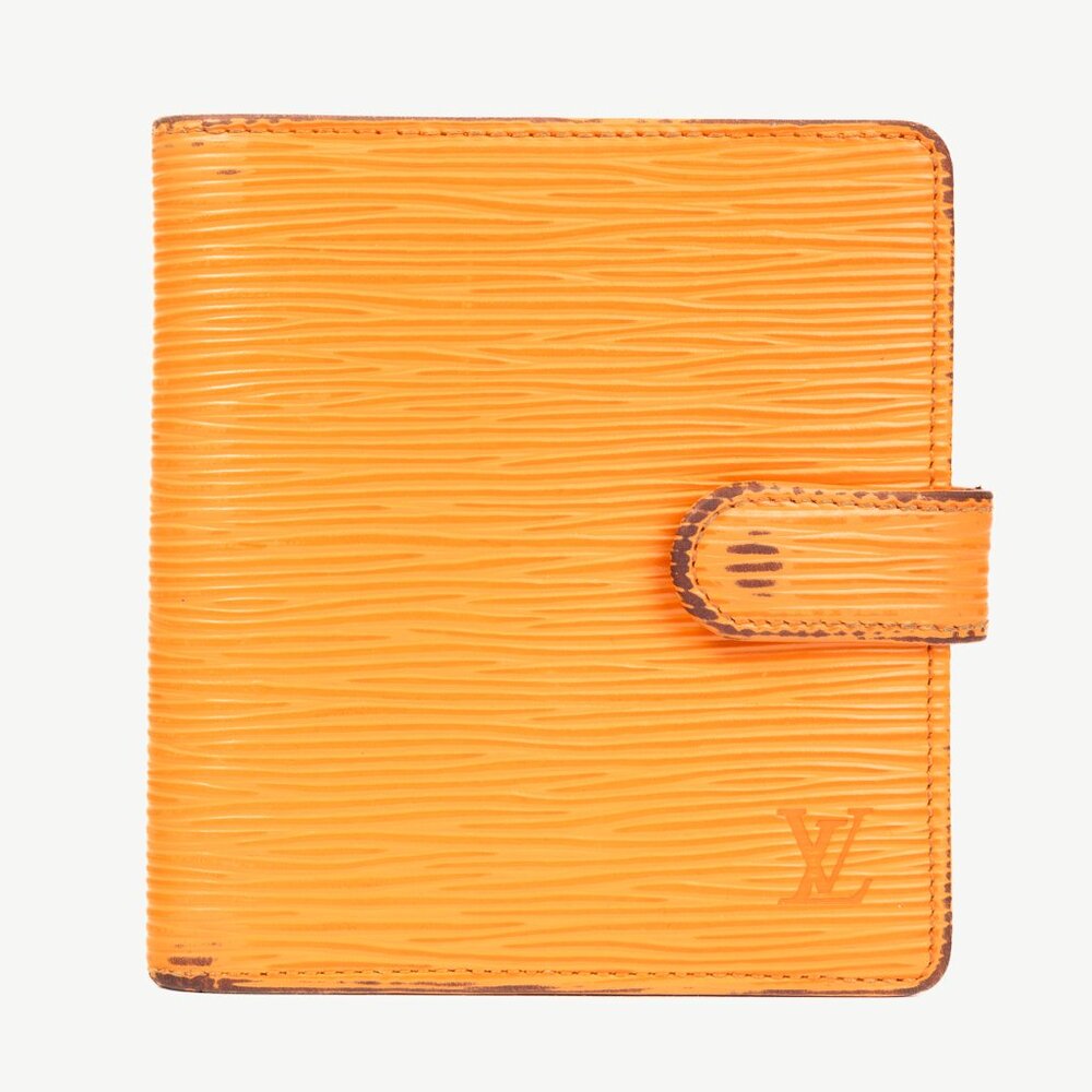 Louis Vuitton Mandarin Epi Leather Porte-Billets Compact Wallet